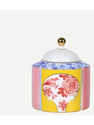 Pip Studio Royal Sarı Pembe Porselen Küp 1750ML