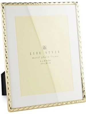 Mikasa Gold Metal Dalgalı Çerçeve 15x20cm