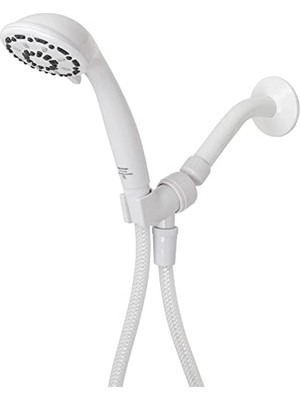 Larskas Serene 7,62 cm (7,62 Cm) El Duş Başlığı, 3 Sprey Ayarlı, Beyaz