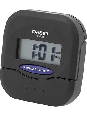 Karahanbey Casio PQ-30B-1DF Masa Saati, Siyah, Standart