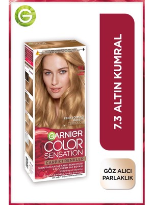 Karahanbey Garnier Çarpıcı Renkler 7.3 Altın Kumral Saç Boyası