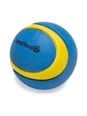 Larskas Köpek Oyuncağı, Yüzen, Tenis Topu, Kauçuk, Mavi/sarı, 6,3cm