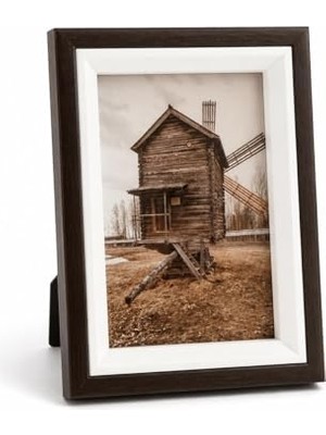 Larskas Busstier Fotoğraf Çerçevesi Dekoratif Modern Tasarım Duvar ve Masaüstü Kullanıma Uygun Şık Resim Çerçevesi Ev Ofis Dekorasyon Çerçeve (Beyaz 3'lü)