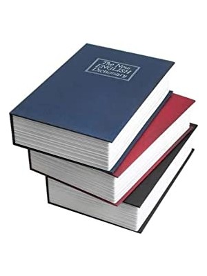 Larskas Kitap Görünümlü Gizli Kasa - Lacivert