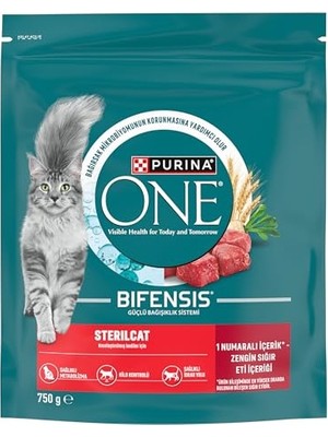 Larskas Sterilcat Sığır Etli Kısırlaştırılmış Kuru Kedi Sı 750G
