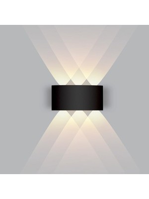 Larskas Dekoratif Çift Yönlü Duvar Aydınlatma LED Aplik Duvar Lambası Cata Haiti 10 Watt Desenli Duvar Aplik (Gün Işığı)          [enerji Sınıfı G]
