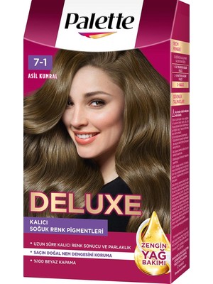 Karahanbey Palette Deluxe 7-1 Küllü Kumral Saç Boyası