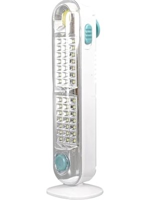 Larskas 42 Ledli Solar Şarjlı Işıldak, Güneş Panelli, Taşınabilir, Askı Aparatlı, Beyaz          [enerji Sınıfı F]