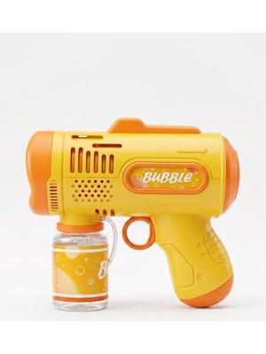Larskas Nk Spor Bubble Gun Köpük Makinesi - Balon Suyu Hediyeli Otomatik Oyuncak Tabanca-Otomatik Köpük Tabancası - 1000+ Baloncuk Kapasiteli Işıklı Bubble Gun Oyuncak - Pembe