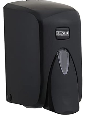 Larskas S5B Sıvı Sabun Dispenseri Aparatı Hazneli Siyah 500 ml