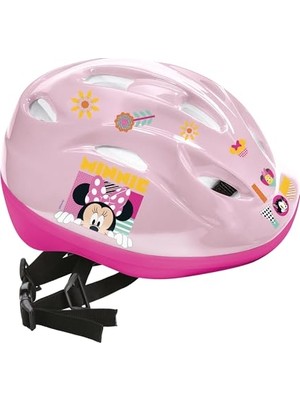 Larskas Toys Minnie Mouse Koruyucu Kask – Ayarlanabilir 52 – 56 cm Bisiklet Güvenlik Kaskı, Scooterlar ve Kaykaylar Için – Disney Minnie Tasarımı Kızlar Için (Model 28747, Çok Renkli)