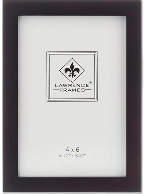 Larskas Lawrence 755946 10 cm x 15,7 cm Ahşap Espresso Resim Çerçevesi