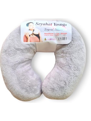 Karahanbey Seyahat Boyun Yastiği Gri̇