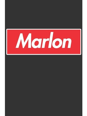 Karahanbey Marlon: Marlon Planner Calendar Notebook Journal, Personal Named Firstname Or Surname For Someone C