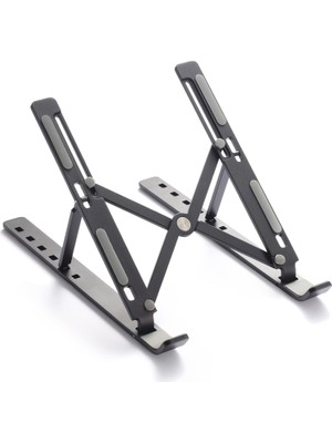 Karahanbey Idock N29-3 Katlanır Aluminyum Laptop Bilgisayar Standı - Siyah