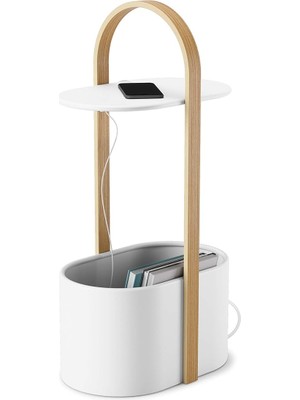 Umbra Depolama Kablo Yönetimli Bellwood Yan Sehpa, 9.5" x 13.7" x 27"