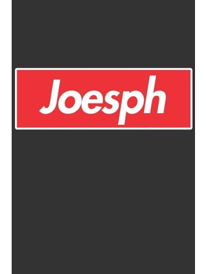 Karahanbey Joesph: Joesph Planner Calendar Notebook Journal, Personal Named Firstname Or Surname For Someone C