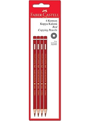 Larskas Faber-Castell Kopya Kalemi, Kırmızı