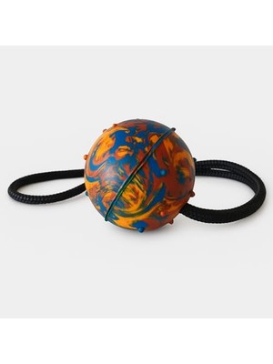 Larskas Kauçuk Köpek Oyuncağı - Ipli At Getir Topu – Ultra Series (6cm)