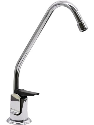 Karahanbey Westbrass A2031-NL-26 8 "touch-Flo Stil Saf Soğuk Su Sebili Musluk, 1'li Paket, Parlak Krom