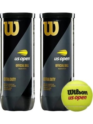 Larskas Wilson 2 Kutu Us Open Tenis Topu Vakum Ambalajda WRT106200