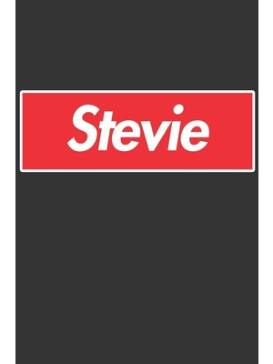 Karahanbey Stevie: Stevie Planner Calendar Notebook Journal, Personal Named Firstname Or Surname For Someone C