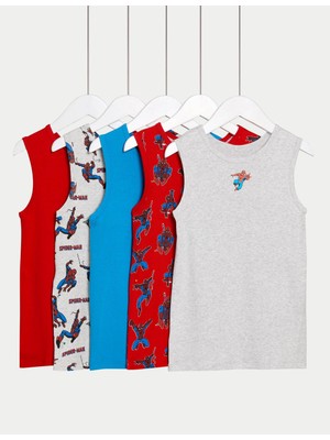 Marks & Spencer 5'li Spider-Man™ Atlet Seti (2–8 Yaş)