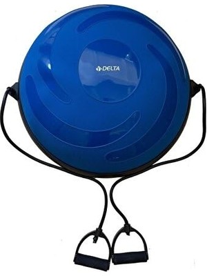 Larskas Delta Unisex Bosu Ball (Bosu Topu) Bs 624, Siyah, Tek Beden