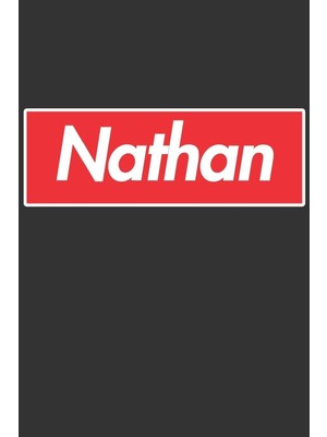 Karahanbey Nathan: Nathan Planner Calendar Notebook Journal, Personal Named Firstname Or Surname For Someone C