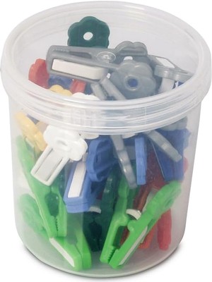 Karahanbey Bora Plastik Plastik Mandal Desenli 24 Adet