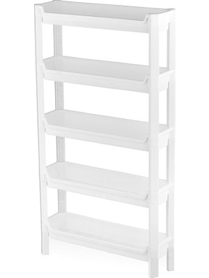 Akıllı Bayi Rafty 5 Katlı Sepet Organizer Düzenleyici Raf Ünitesi 465X145X870MM