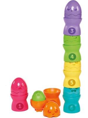 Colezium 73083 Tomy - Saklambaçlı Yumurta Kule Seti 6-36 Ay