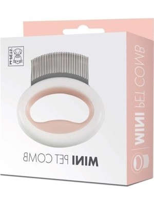 MarkEntegra Evcil Hayvanlar Için Güvenli Mini Tarak - Pembe