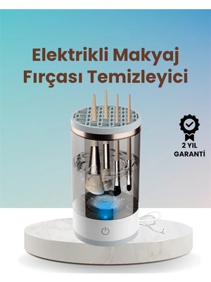 tp Buğz USB Şarjlı Derin Temizlik Makyaj Fırçası Yıkama Makinesi