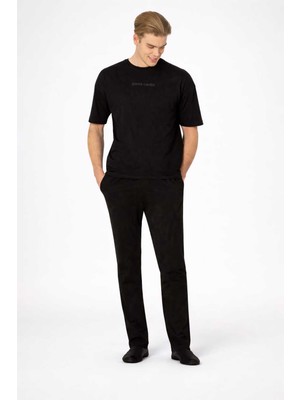 Pierre Cardin Penye Kısakol Pijama TAKIMLK-PC6086