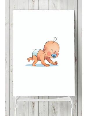Karahanbey Postermanya (PSTER3041) Küçük Bebek Çocuk Odası Poster 3 (50X70CM)