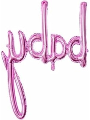 MarkEntegra Baby Birleşik Yazı Folyo Balon, Pembe