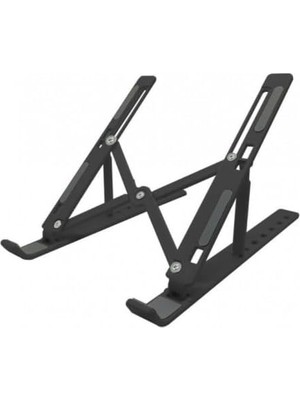 Karahanbey Bakgelal 7 Kademeli Ayarlı Katlanabilir Laptop Tablet Standı Siyah