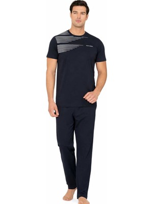Pierre Cardin Penye Kısakol Pijama Takım LK-PC6123