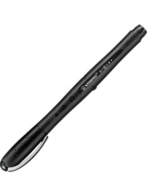 Stabilo Black 0.5mm Kapaklı Jel Roller Kalem Siyah