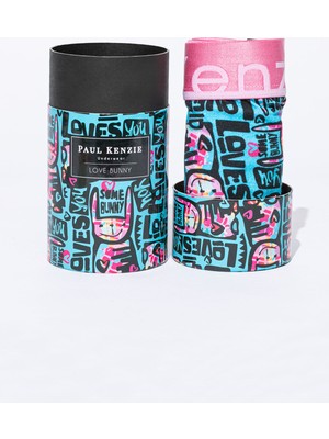 Paul Kenzie Unique Effect Desenli Erkek Boxer - Lovebunny