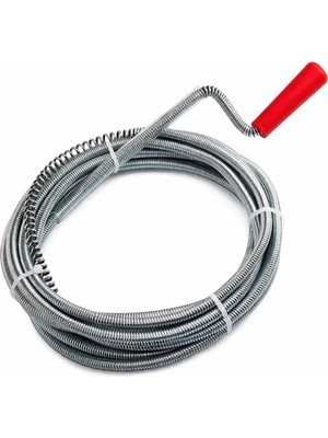 3 Metre Profesyonel Lavabo Açma Sustası, Güçlü Çelik Spiral Gider Açıcı, Esnek ve Dayanıklı Tıkanıklık Açma Aparatı, Lavabo Küvet Banyo ve Boru Hatları Için Pratik Temizleme Çözümü, Kolay Kullanım Uz