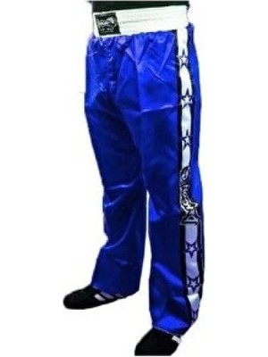 Empressco Mavi Kick Boks Pantolonu, Rahat ve Esnek Spor Giyim