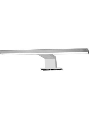 Diyez Meriç Dekoratif LED Banyo Aplik 30CM Krom (6500K Beyaz Işık, 30 Cm)