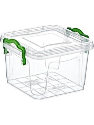 Cansa Tiny Box Kare Saklama Kutusu 0.3 Litre