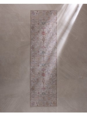 Madame Coco Vasco Halı - Bej - 80X300 cm