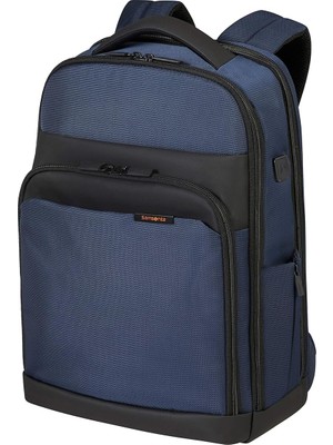 Samsonite KF9-01-003 14.1" Mysight USB Girişli Sırt Çantası, Mavi