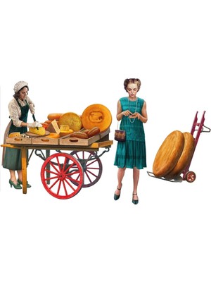 Miniart 38076 1:35 1:35 Peynir Satıcıları
