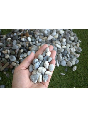 Garden Moda Dere Çakıl Taşı 25 kg 7-15 mm Mıcır Dere Taşı Dolomit Taş Teraryum Akvaryum Taşı Peyzaj Süs Taşı