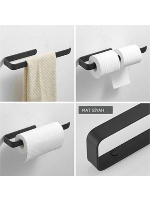 Cansa Metal Mat Siyah Havluluk